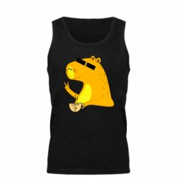 Мужская майка Капибара Программист - PrintSalon