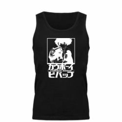 Мужская майка Ковбой Бибоп с ружьем - PrintSalon