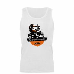 Мужская майка KTM Sportmotorcycle Art - PrintSalon