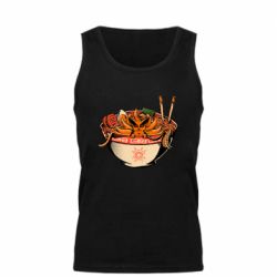 Мужская майка Kurama in ramen - PrintSalon