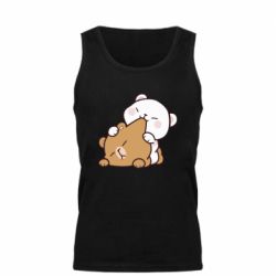 Мужская майка Кусь мишки - PrintSalon