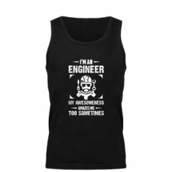 Мужская майка My awesomeness amazes me too sometimes - PrintSalon