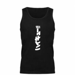 Мужская майка Naruto letters