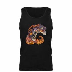 Мужская майка Natsu with a dragon - PrintSalon