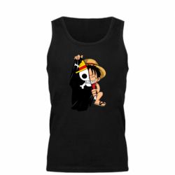 Мужская майка One piece chibi Luffy - PrintSalon