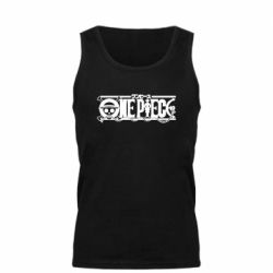 Мужская майка One Piece Logo Anchor - PrintSalon