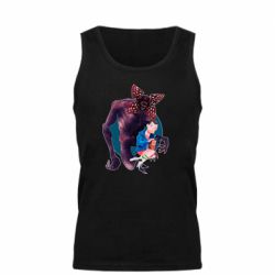 Мужская майка ОСД Одиннадцать и Демогоргон - PrintSalon