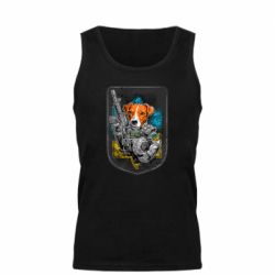 Мужская майка Пес Патрон арт