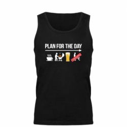 Мужская майка План на день - PrintSalon