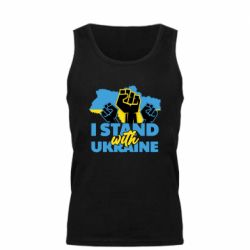 Мужская майка Поддержи Украину - PrintSalon