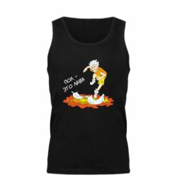 Мужская майка Пол это лава - PrintSalon