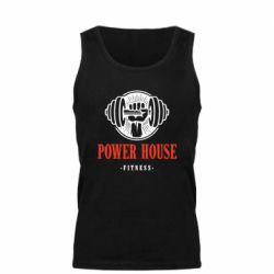 Мужская майка Powerhouse fitness - PrintSalon