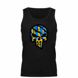 Майка чоловіча Punisher Coat of arms of Ukraine - PrintSalon