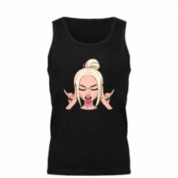 Мужская майка Punk Girl - PrintSalon