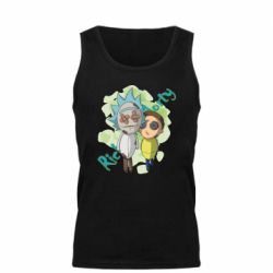 Мужская майка Rick and Morty voodoo doll - PrintSalon