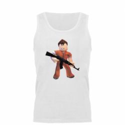Мужская майка Roblox Prisoner - PrintSalon