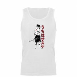 Мужская майка Sasuke Art