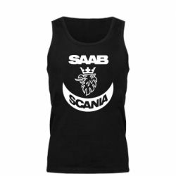 Мужская майка Scania SAAB logo - PrintSalon