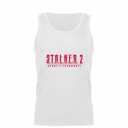 Мужская майка Stalker 2 Heart Of Chernobyl Logo - PrintSalon