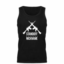 Мужская майка Standoff Nickname - PrintSalon