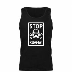 Мужская майка Stop Russia! - PrintSalon