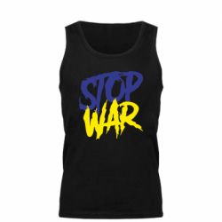 Мужская майка Stop this war - PrintSalon