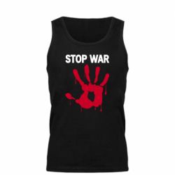 Мужская майка Stop War - PrintSalon