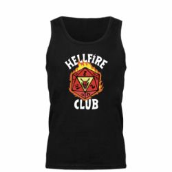 Мужская майка Stranger Things: Hellfire club - PrintSalon