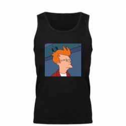 Мужская майка Suspicious Fry - PrintSalon