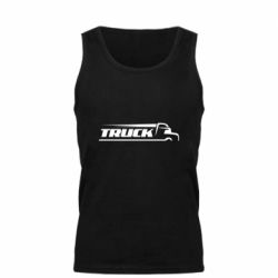 Мужская майка Truck simple art - PrintSalon