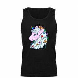 Мужская майка Unicorn Princess - PrintSalon