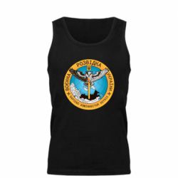 Мужская майка Военная разведка Украина, сова - PrintSalon