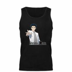 Майка чоловіча Брама Штейна: Рінтаро Окабе - PrintSalon