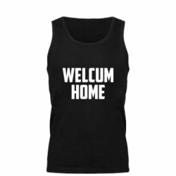 Мужская майка Welcum Home - PrintSalon