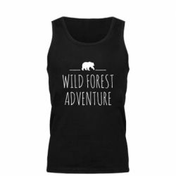 Мужская майка Wild forest adventure - PrintSalon