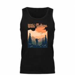 Мужская майка Wild nature - PrintSalon