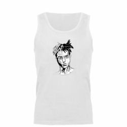 Мужская майка XXXTentacion Monochrome Art - PrintSalon