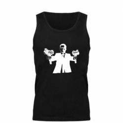 Мужская майка Zelensky fuck putin - PrintSalon