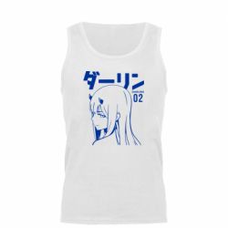 Мужская майка Zero Two Girl - PrintSalon