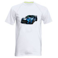 Мужская футболка для спорта 2020 Ford Mustang Shelby GT500 - PrintSalon