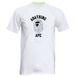 Мужская футболка для спорта A Bathing Ape art - PrintSalon