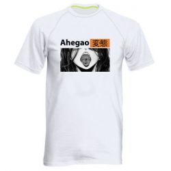 Чоловіча футболка для спорту Ахегао Аніме - PrintSalon