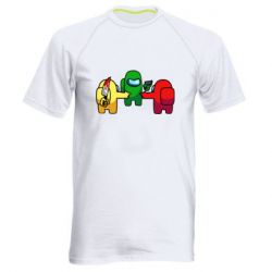 Мужская футболка для спорта Among Us - His Faut - PrintSalon