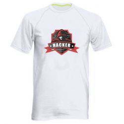 Чоловіча футболка для спорту Anonymous Hacker - PrintSalon