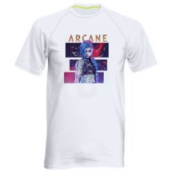 Чоловіча футболка для спорту Arcane tv LoL - PrintSalon