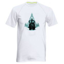 Мужская футболка для спорта Assassin's Creed Valhalla Art - PrintSalon
