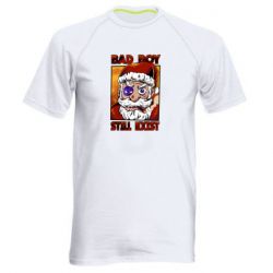 Мужская футболка для спорта Bad Santa - PrintSalon