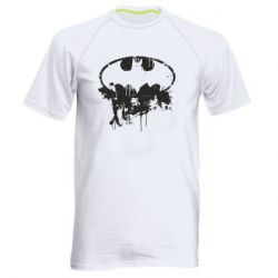 Мужская футболка для спорта Batman Paint - PrintSalon