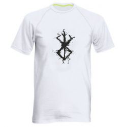 Мужская футболка для спорта Berserk label - PrintSalon