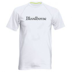 Мужская футболка для спорта Bloodborne logo - PrintSalon